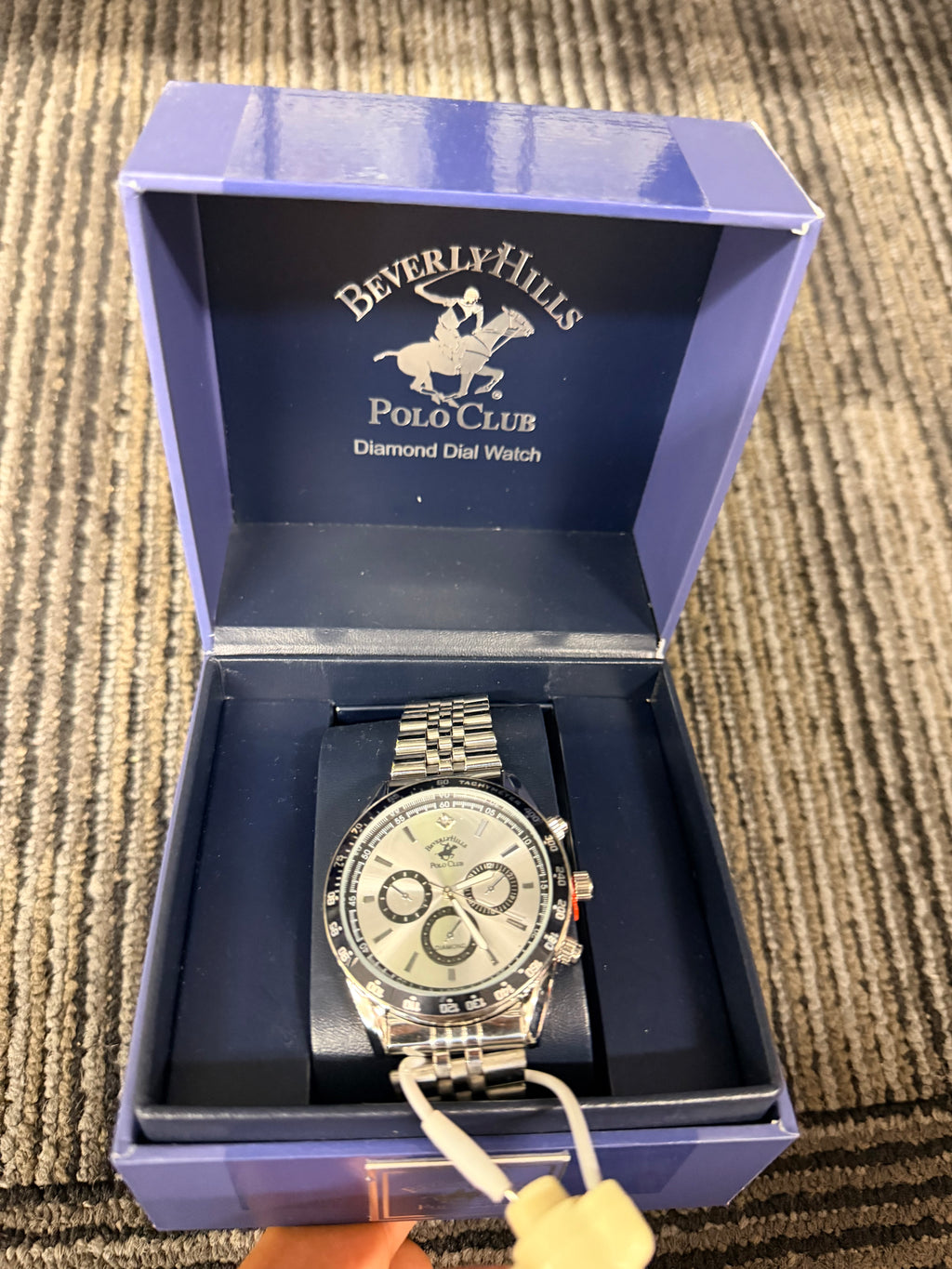 Diamond dial watch
