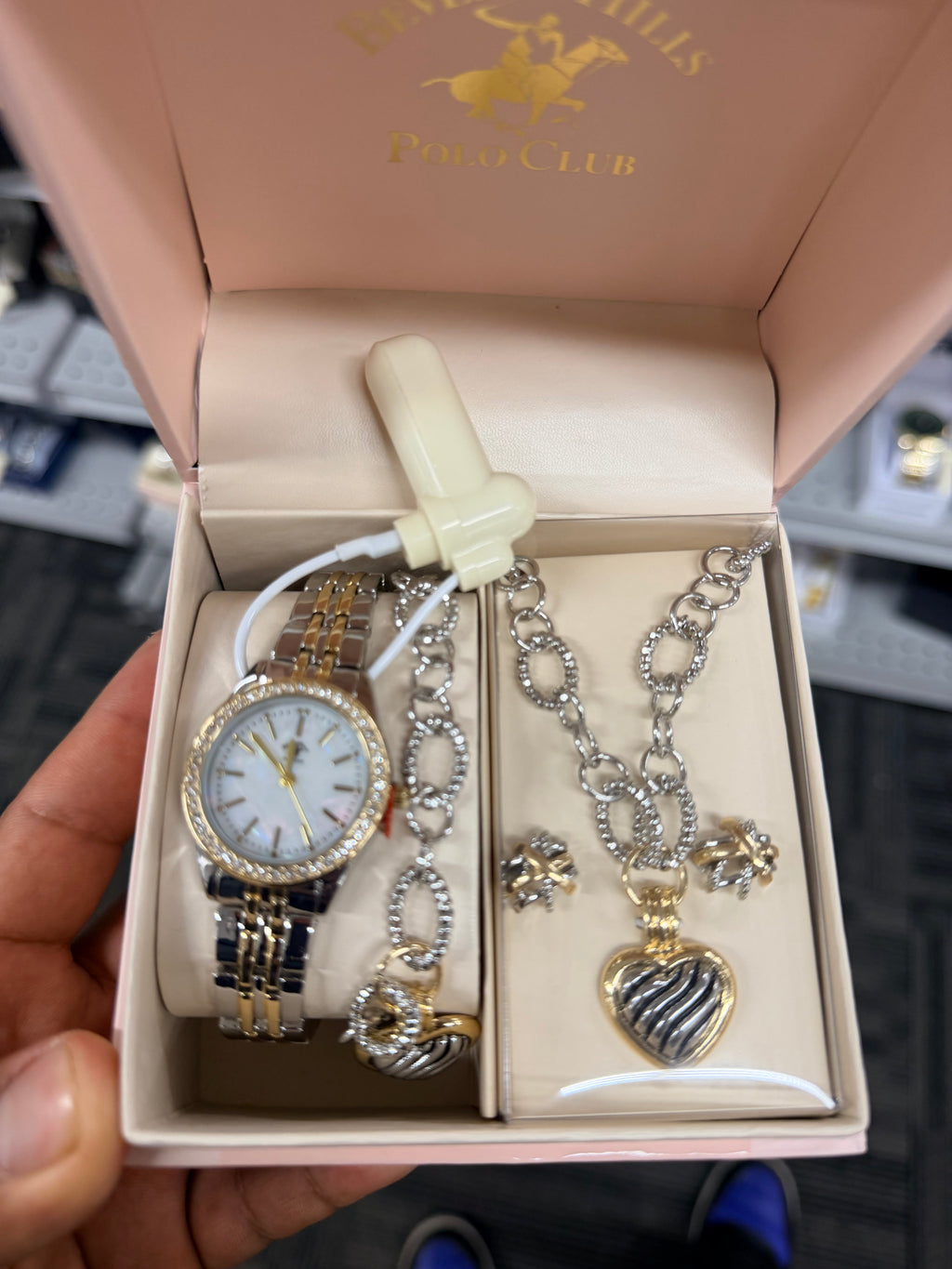 Woman watch Polo club